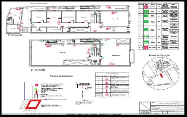 Projeto de Incêndio Comercial Fazenda Rio Grande